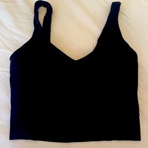 Lulu Align Tank Top - black size 4